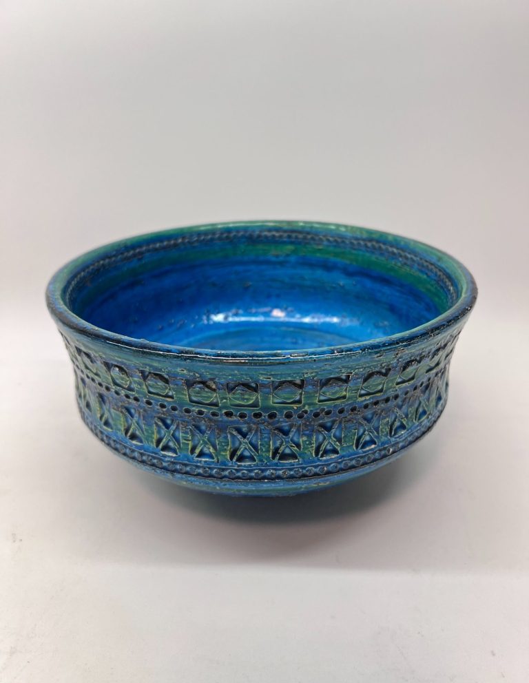Bitossi Rimini Blue Bowl – Aldo Londi Design Bitossi Rimini Blue Bowl – Aldo Londi Design